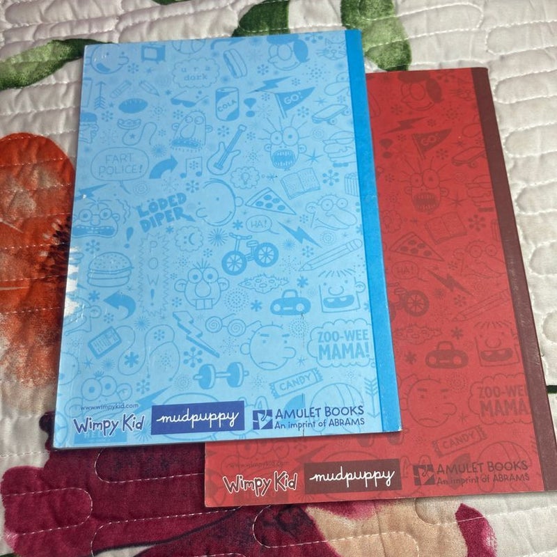 *Rare* Diary of a Wimpy Kid Sketchbooks