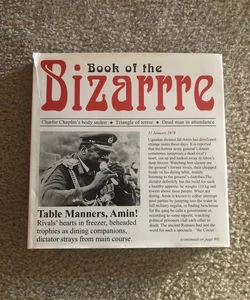 The book of the Bizarrre by ASHOK MALIK