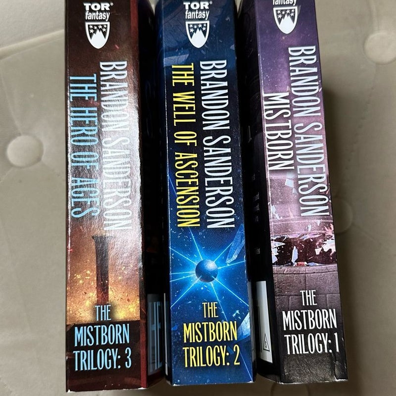 Mistborn Series by Brandon Sanderson