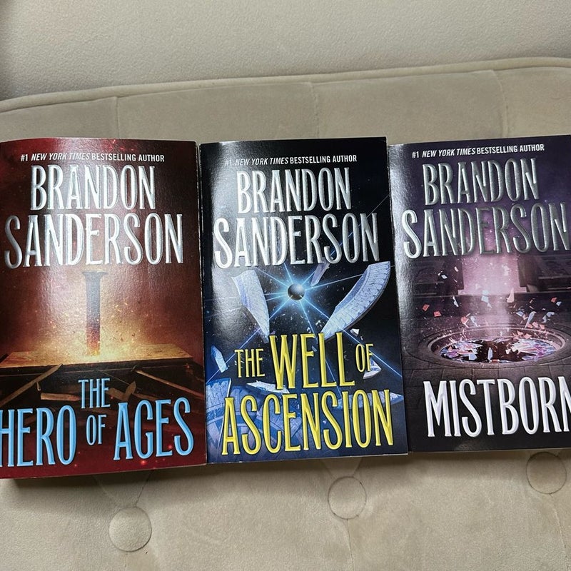 Mistborn Series by Brandon Sanderson
