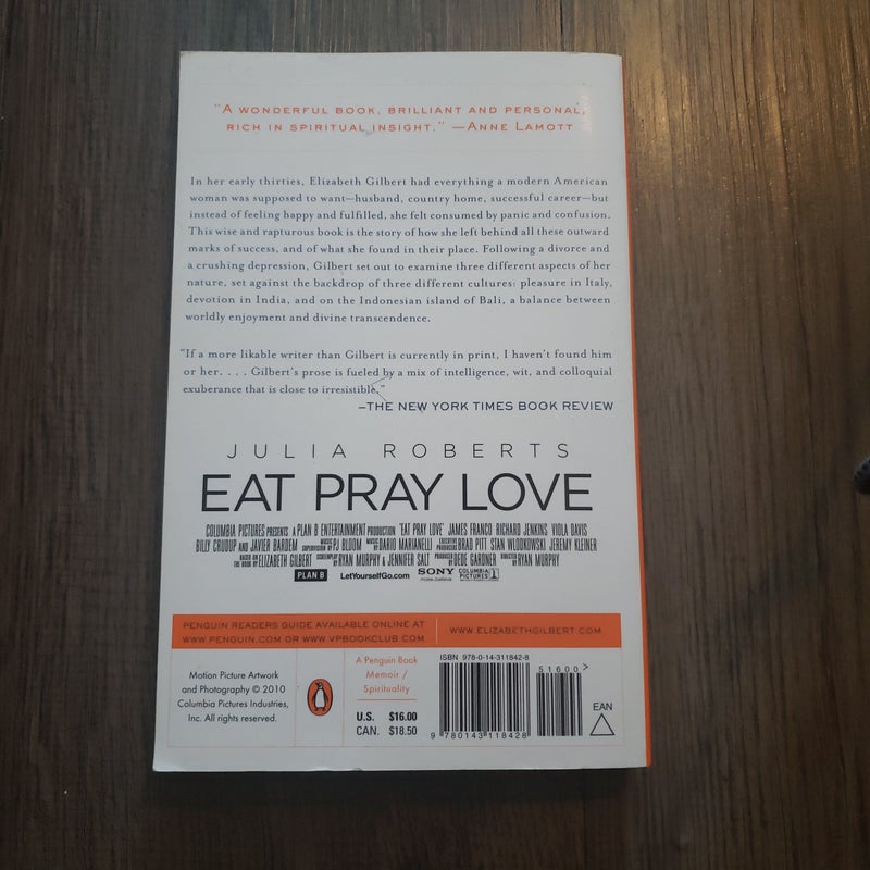 Eat Pray Love