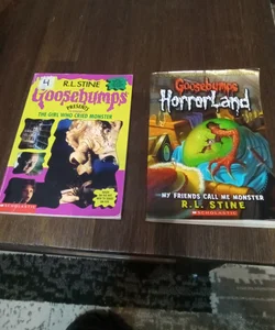 Couple of Monster Goosebumps Books