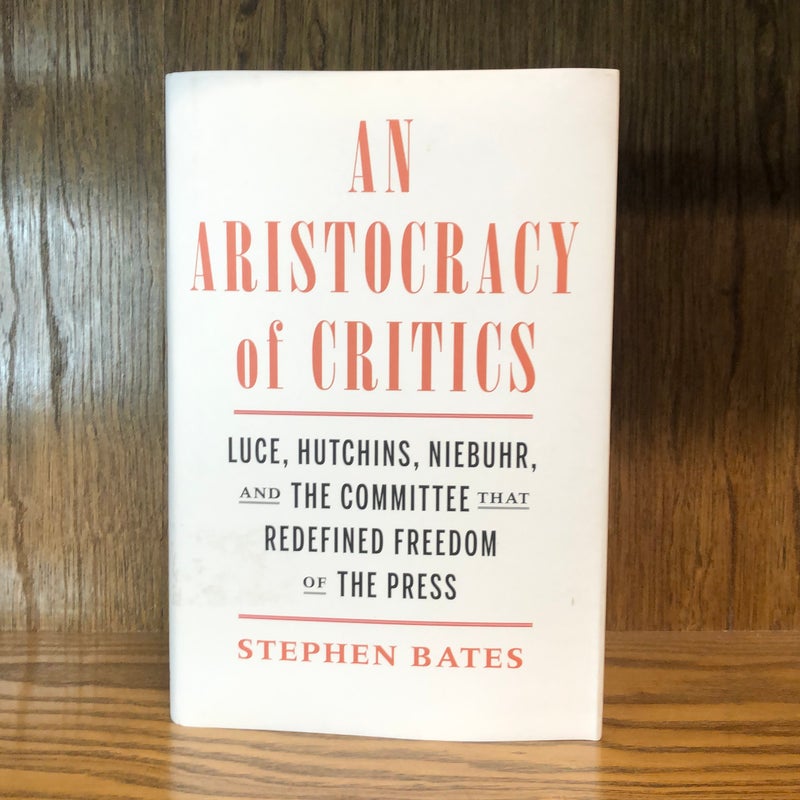 An Aristocracy of Critics