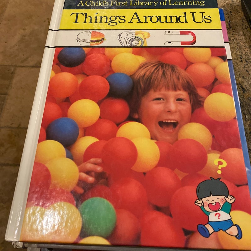 A child’s first library of learning -things around us