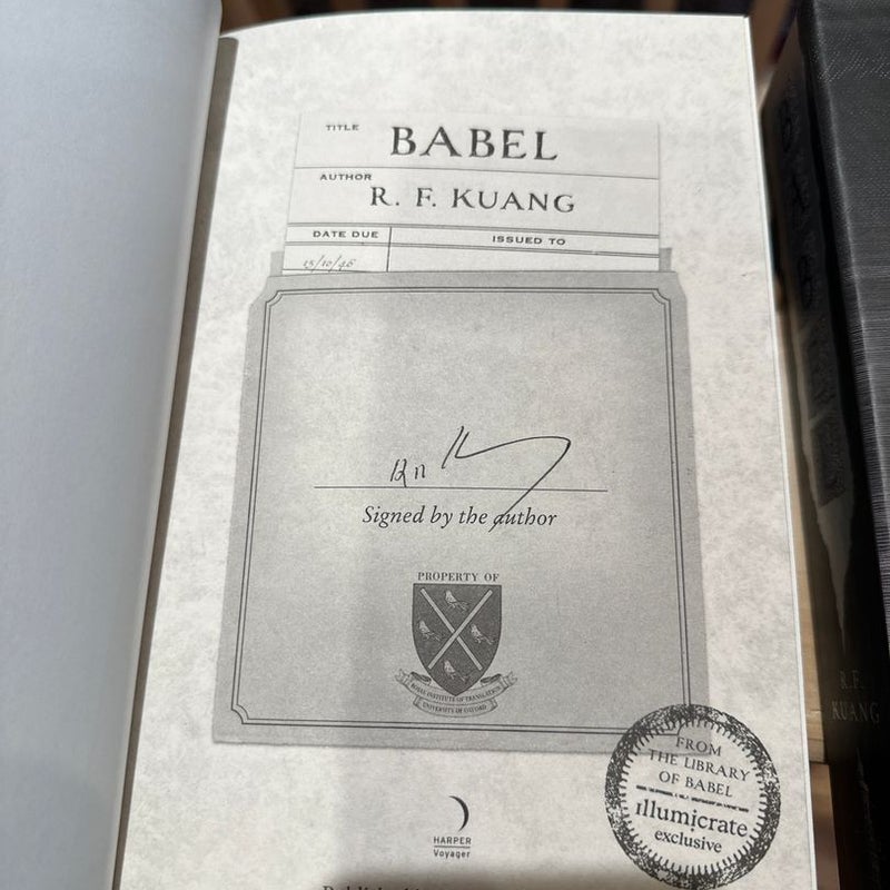 Babel - signed 