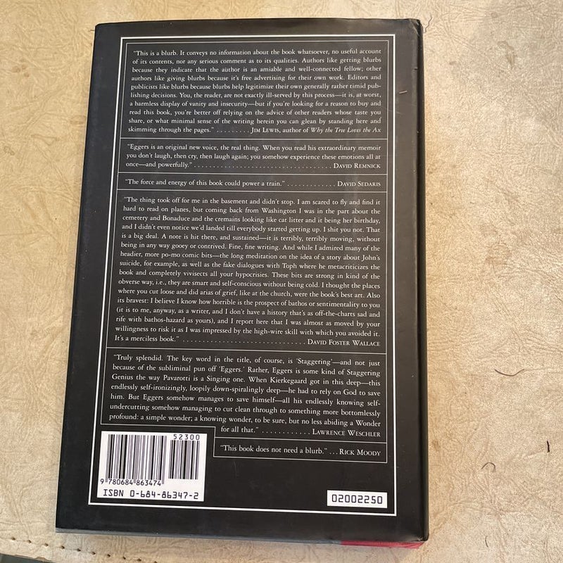 A Heartbreaking Work of Staggering Genius