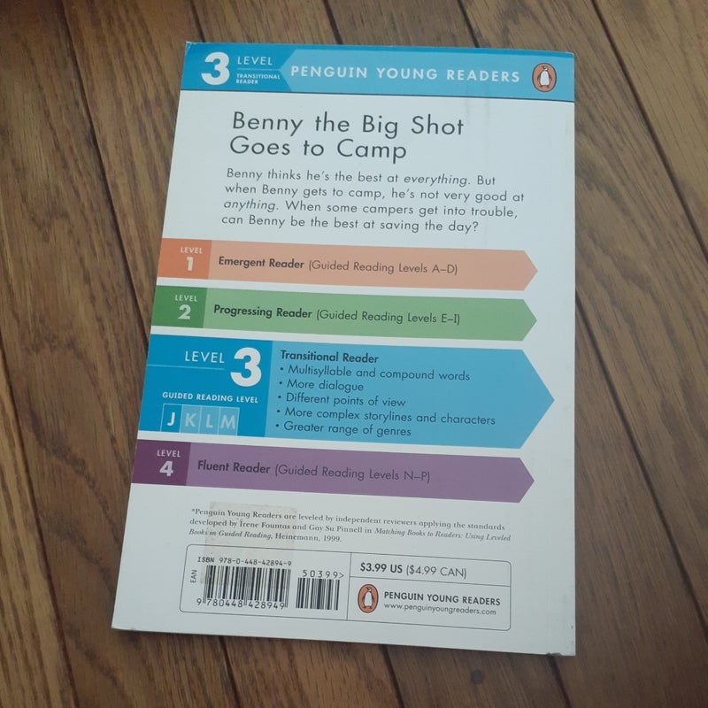 Benny the Big Shot Goes to Camp