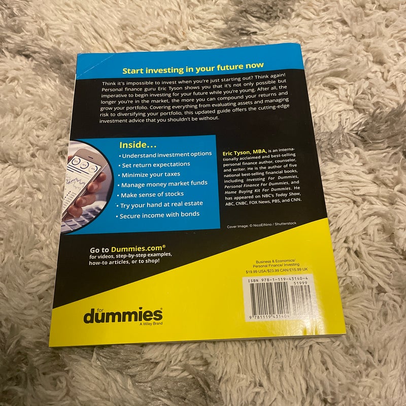 Investing in Your 20s and 30s for Dummies