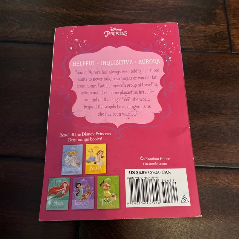 Disney Princess Beginnings: Aurora Plays the Part (Disney Princess): Roehl,  Tessa, Disney Storybook Art Team: 9780736482608: Books 