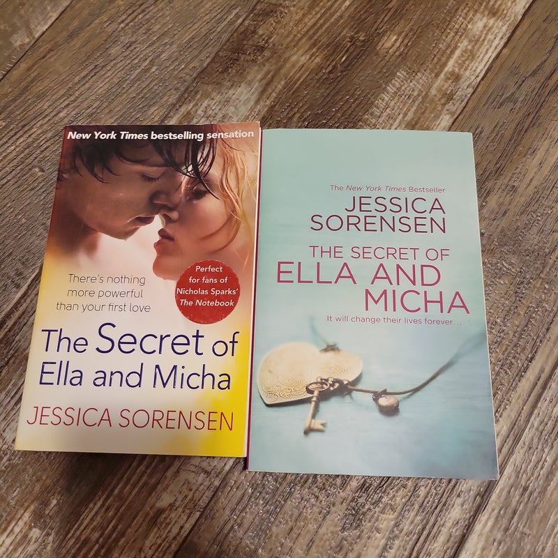 The Secret of Ella and Micha 2 covers