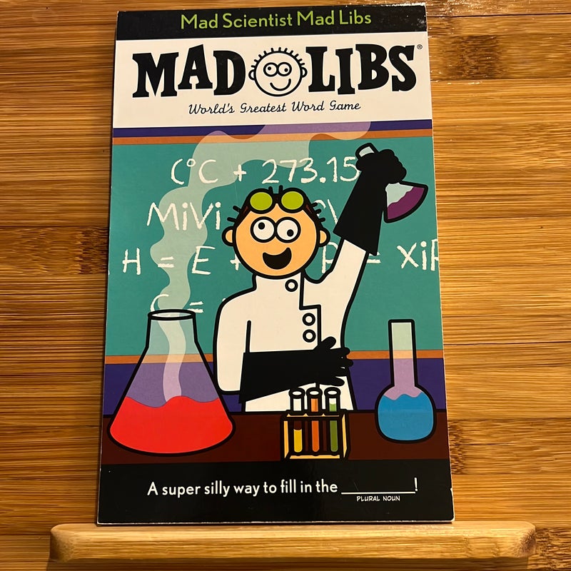 Mad Scientist Mad Libs