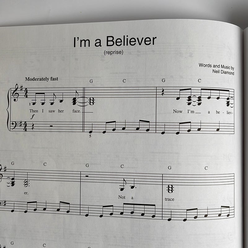 Shrek piano music