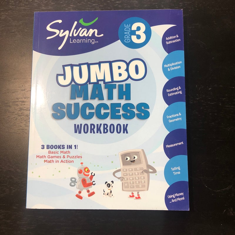 3rd Grade Jumbo Math Success Workbook