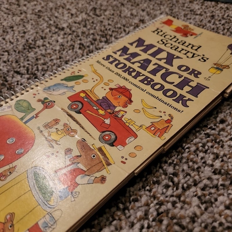 Richard Scarry's Mix or Match Storybook