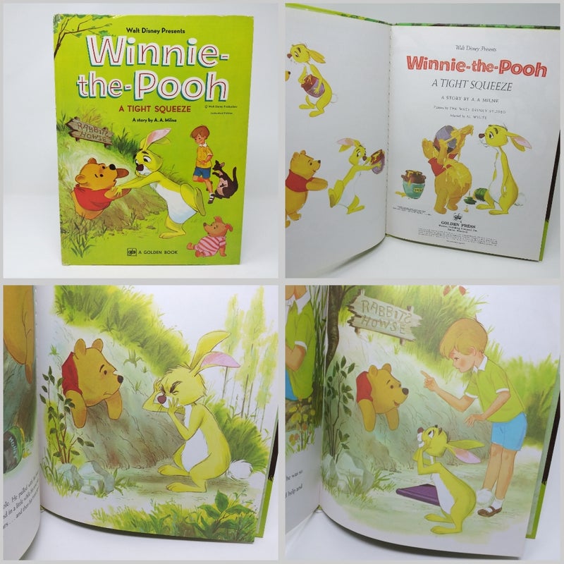Walt Disney Winnie the Pooh A TIGHT SQUEEZE