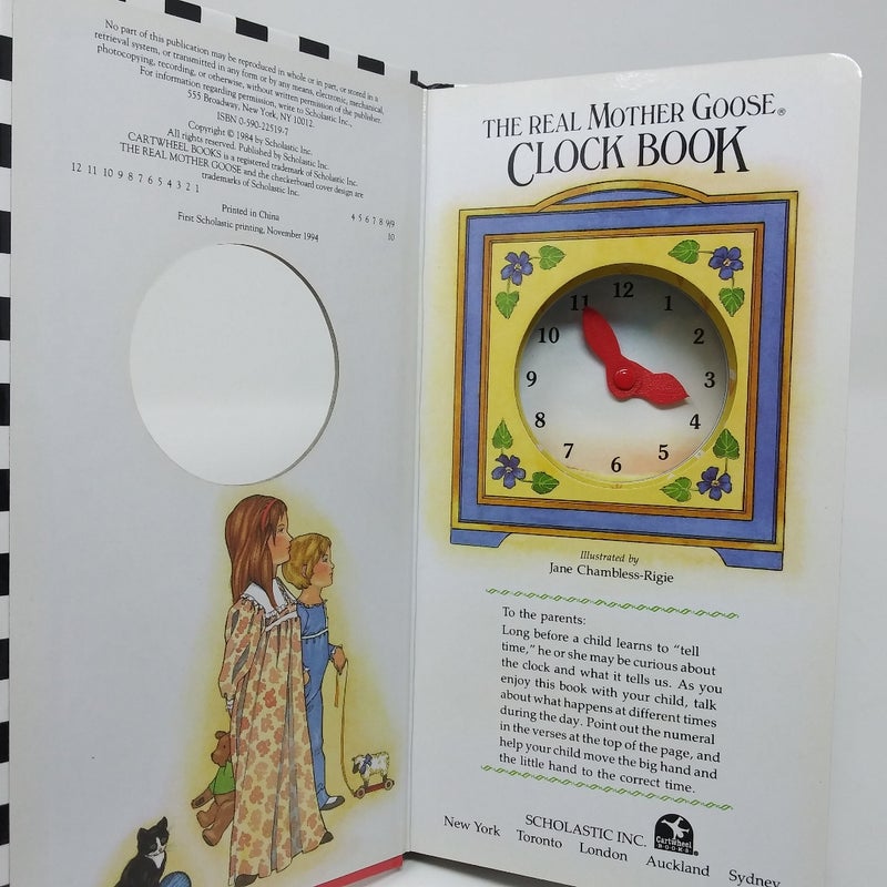 The Real Mother Goose Clock Book