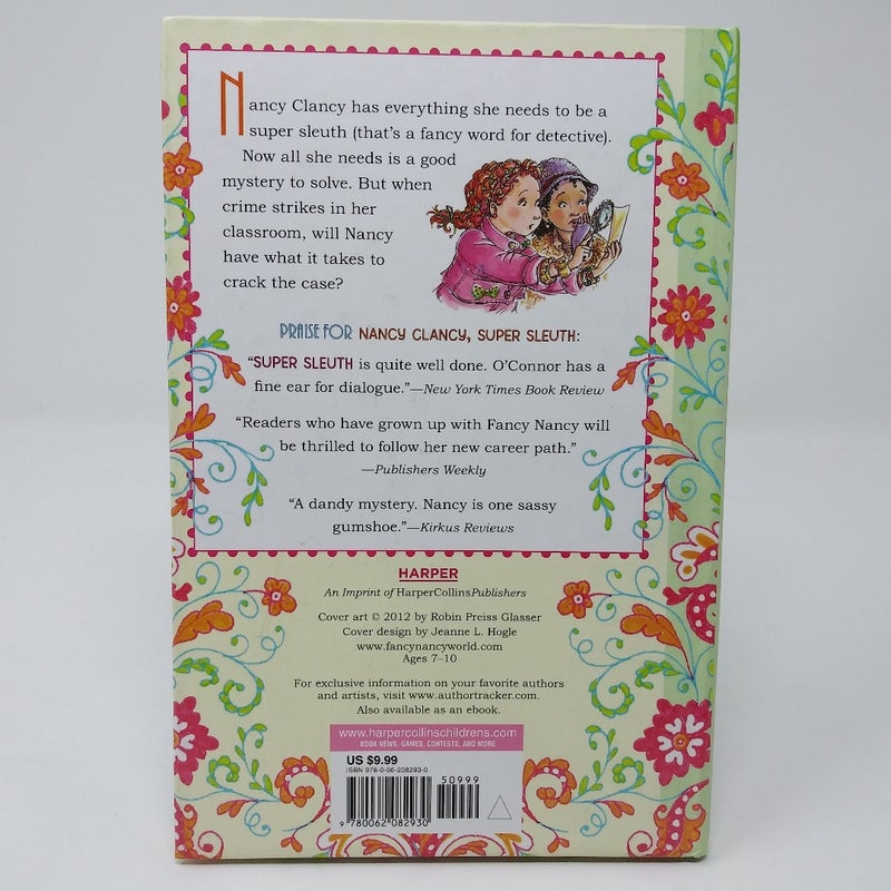 Lot of THREE Nancy Clancy hardcover chapter books 