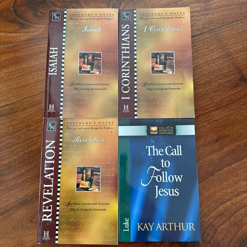 4 Book Bible Study Bundle