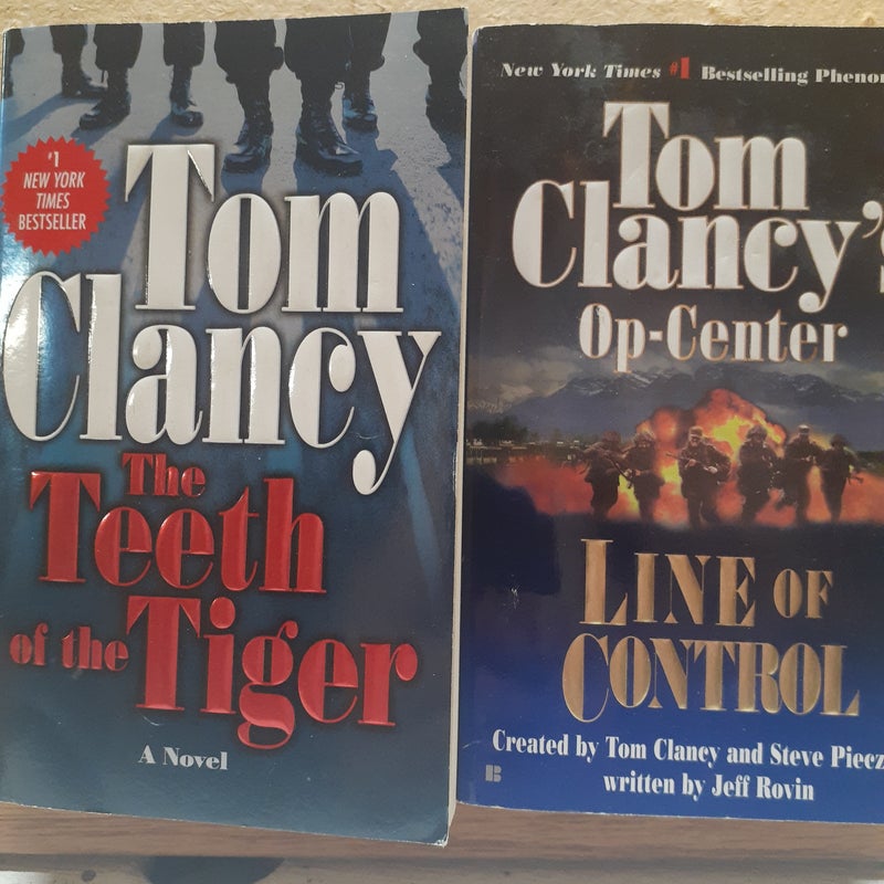 Tom Clancy 2 books