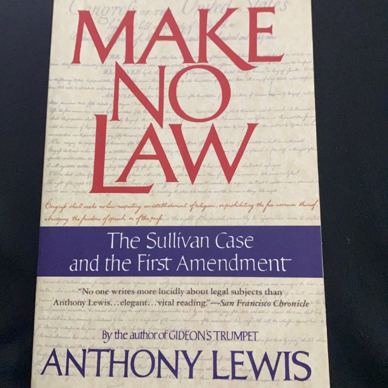 Make No Law