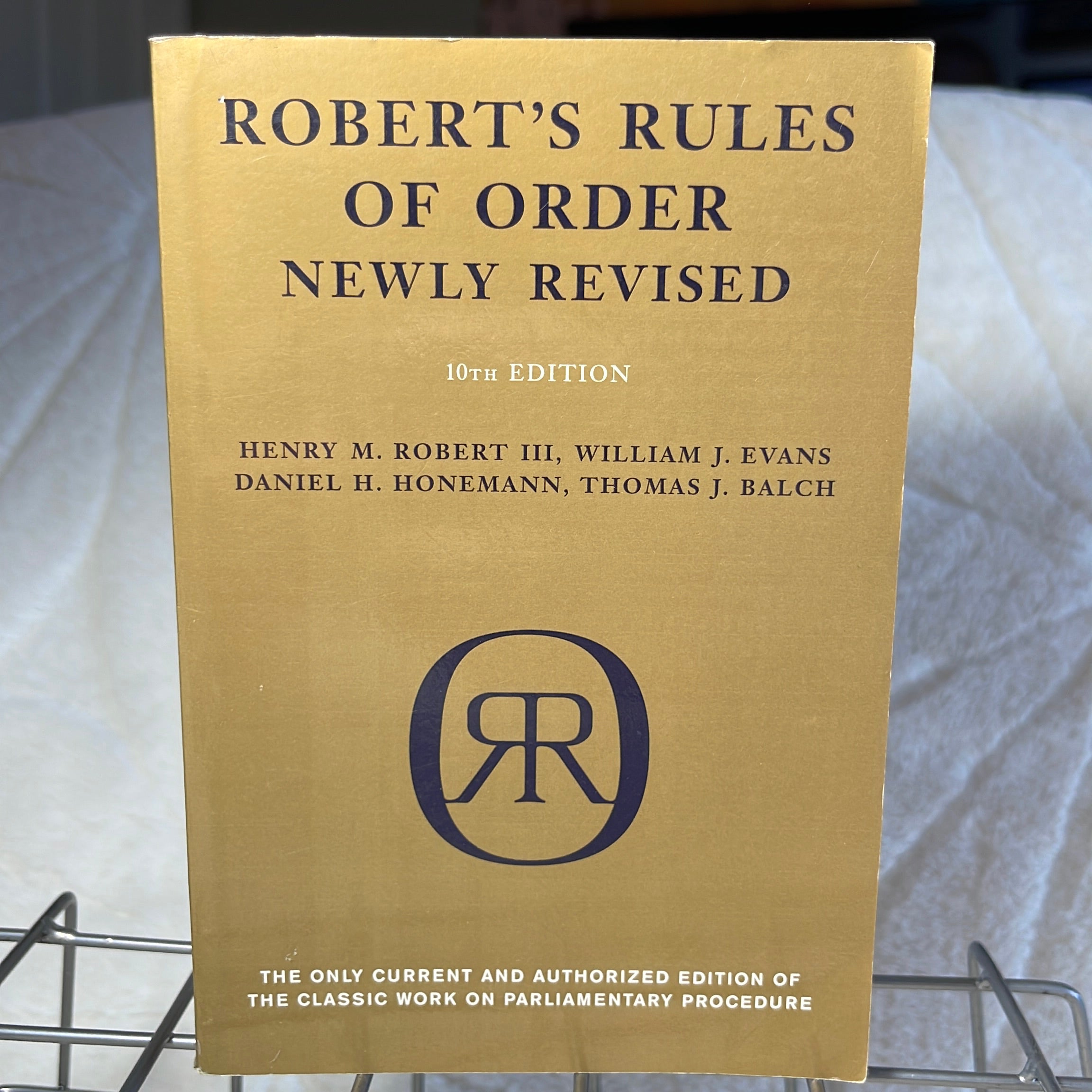 Robert's Rules of Order