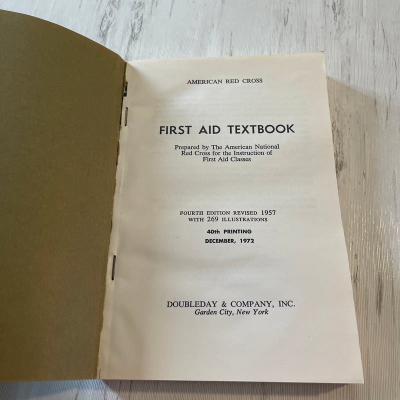 First Aid, Instruction of First Aid Classes