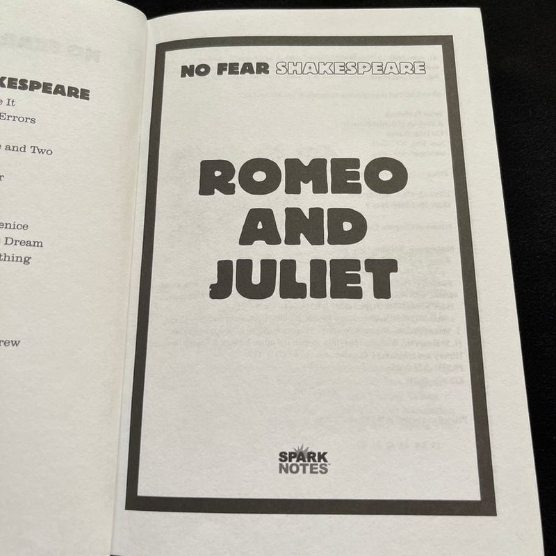 Romeo and Juliet (No Fear Shakespeare)