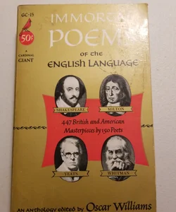 Immortal Poems of the English Language 