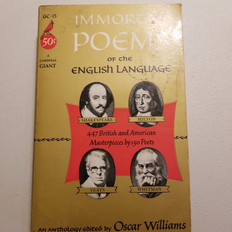 Immortal Poems of the English Language 