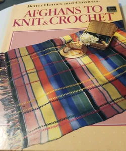 Afghana To Knit and Crochet 
