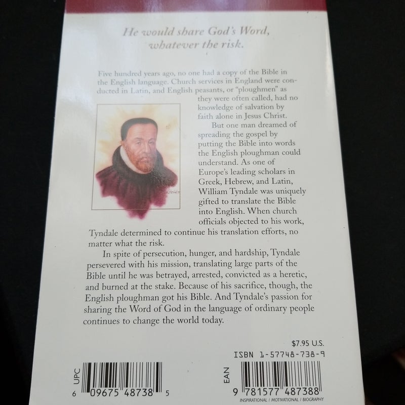 John Calvin, Saint Augustine, Samuel Morris, William Tyndale