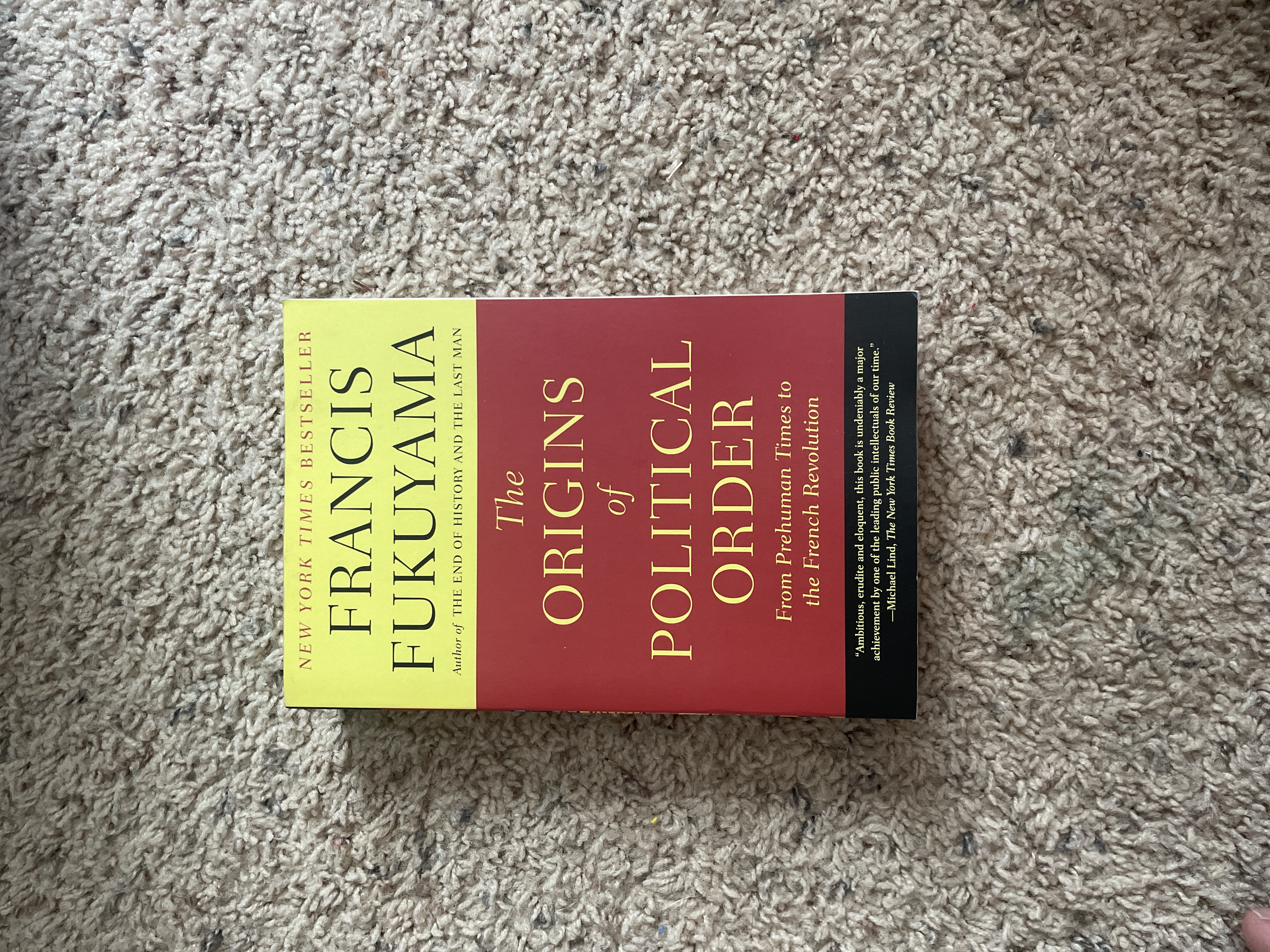 The Origins of Political Order by Francis Fukuyama - Pricing Data