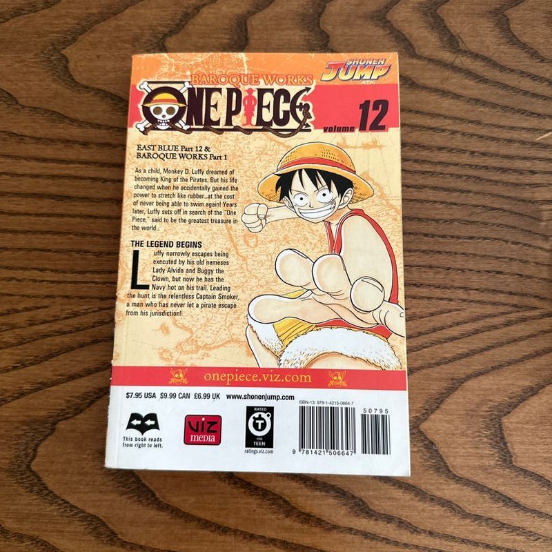  One Piece, Vol. 12: The Legend Begins: 9781421506647: Oda,  Eiichiro: Books