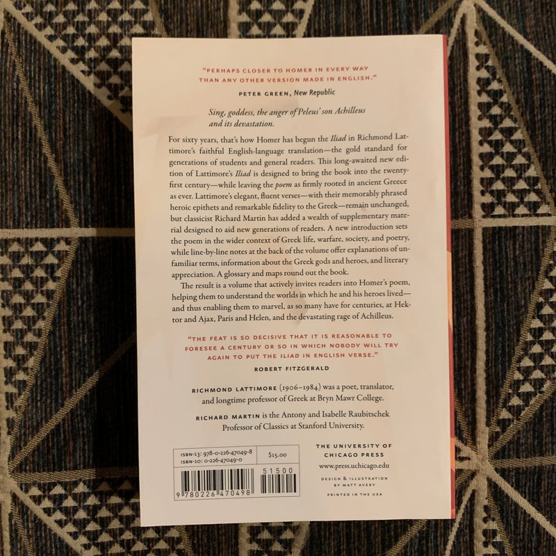 The Iliad of Homer