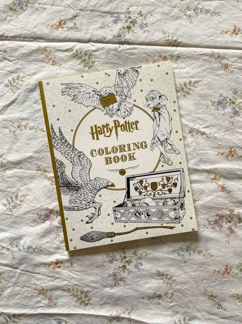 Harry Potter Coloring Book by JK Rowling, Paperback