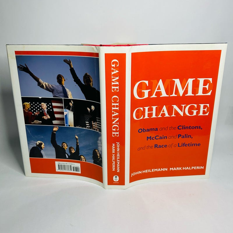 Game Change First Edition Hardcover Book John Heilemann Mark Halperin
