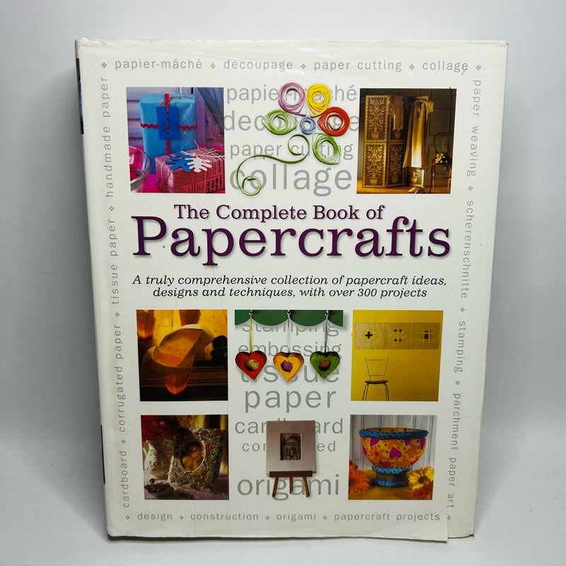 1999 The Complete Book Of Papercrafts-Hermes House Hardback Book