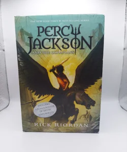 Percy Jackson and the Olympians 5 Book Paperback Boxed Set (new Covers W/poster)