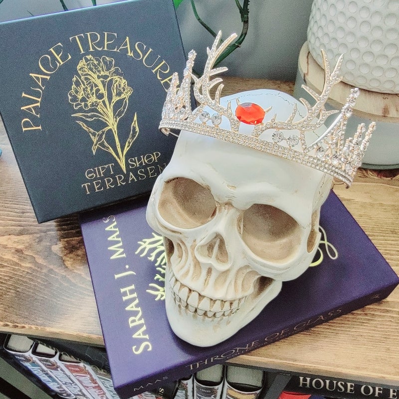 Bookish Box Throne of deals Glass Crown