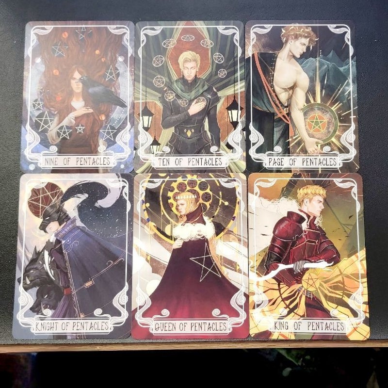 Fairyloot Red Rising Tarot Cards