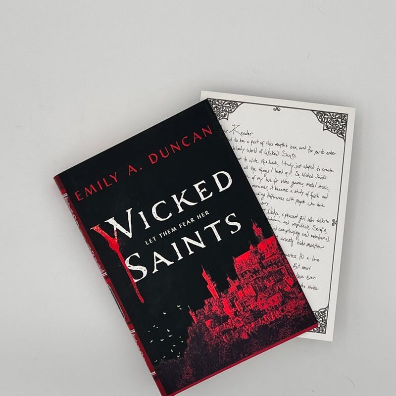 *SIGNED*Wicked Saints