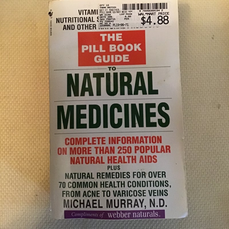 The Pill Book Guide to Natural Medicines