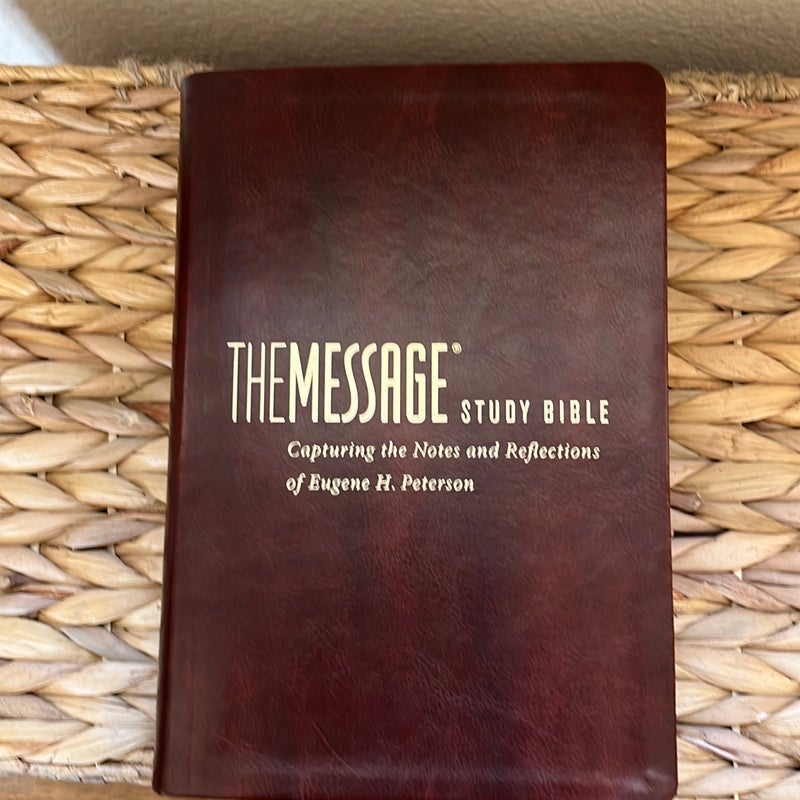 The Message Study Bible