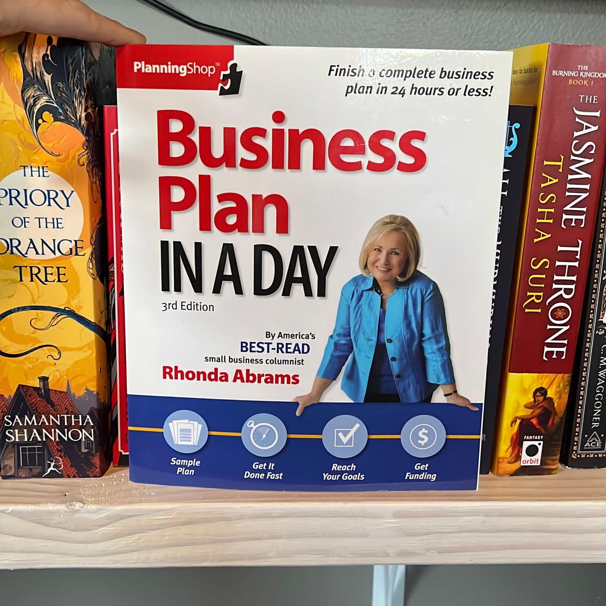 Business Plan in a Day by Rhonda Abrams, Julie Vallone