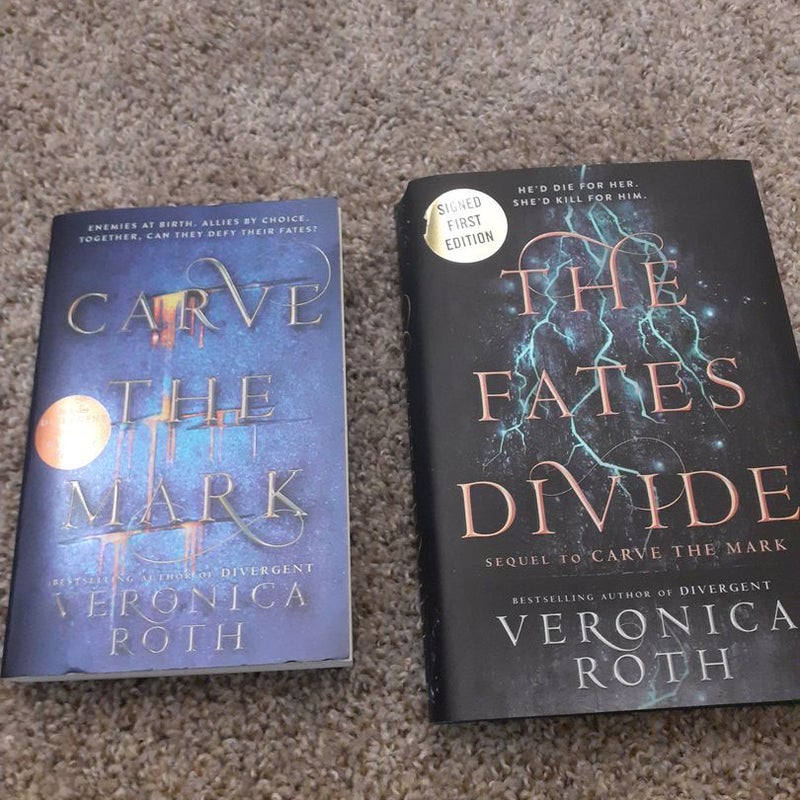 Carve the Mark and The Fates Divide
