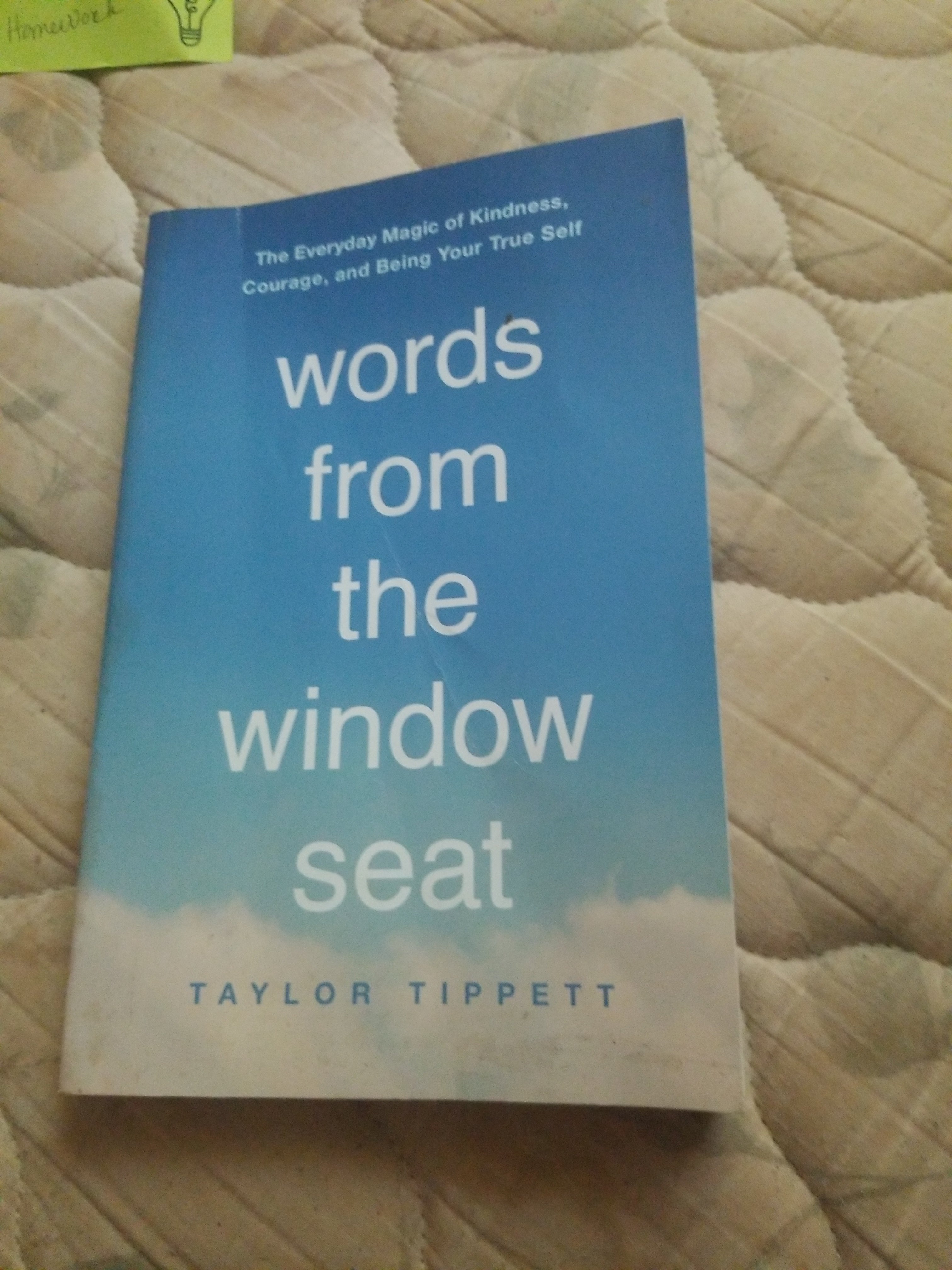 Words from the Window Seat