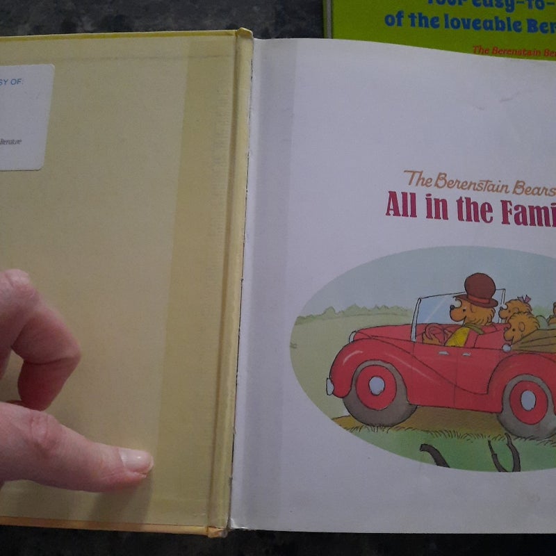 The Berenstain Bears: All in the Family by Stan Berenstain | Pangobooks