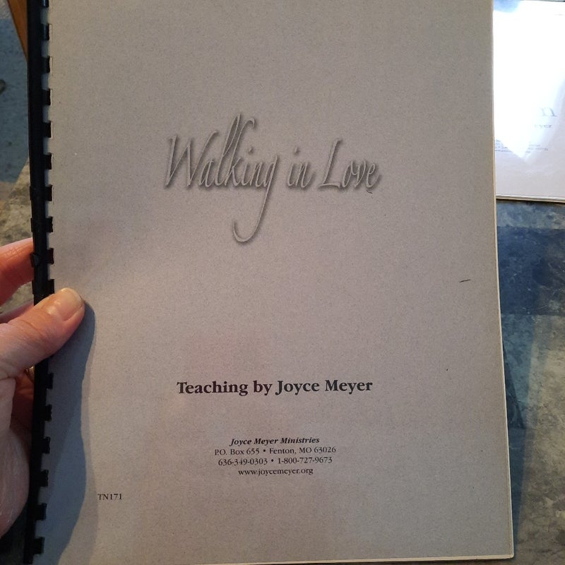 Walking in Love/Sensitivity to the Holy Spirit/Facing Fear & Finding Freedom 