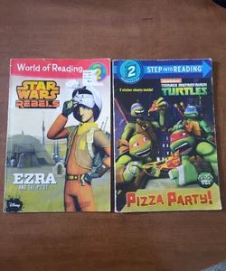 Star Wars Rebels Ezra & the Pilot / Teenage Murant Ninga Turtles Pizza Party