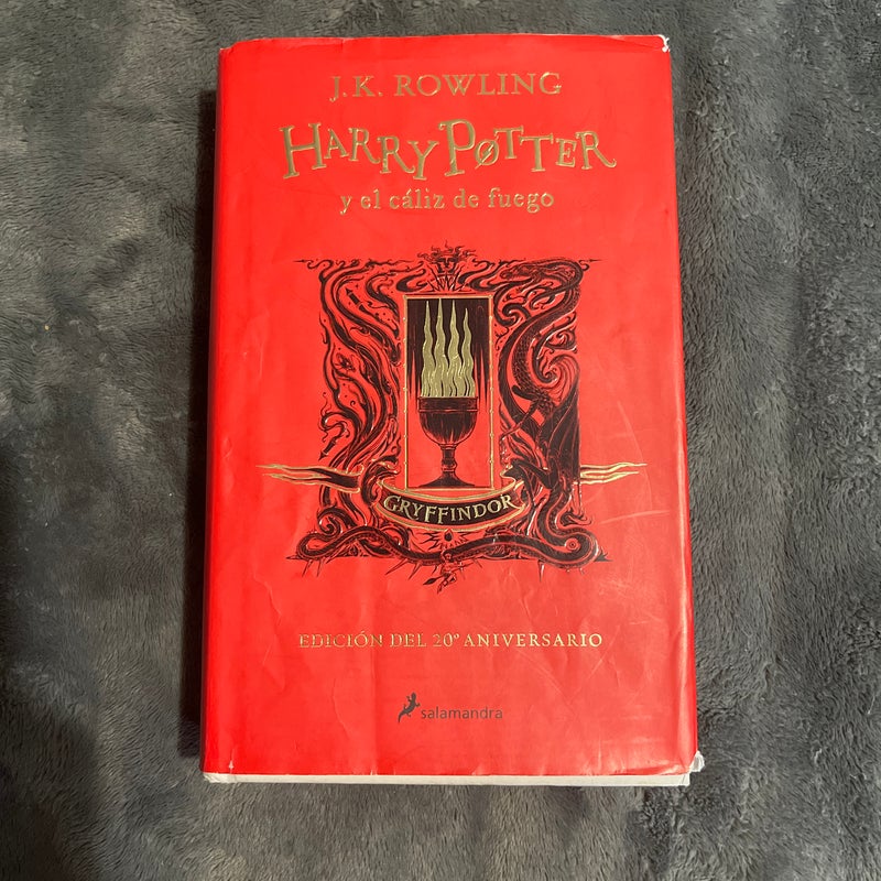 Harry Potter y el Cáliz de Fuego (20 Aniv. Gryffindor) / Harry Potter and the Go Blet of Fire (Gryffindor)